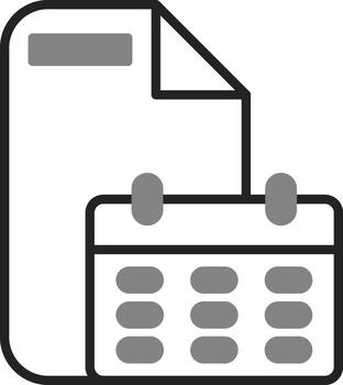 icono de vector de documento