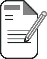 icono de vector de documento