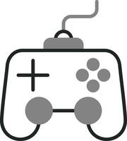 icono de vector de controlador de juego