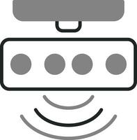 Motion Sensor Vector Icon