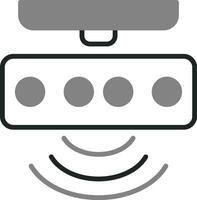 Motion Sensor Vector Icon