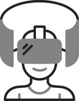 Augmented Reality Vector Icon
