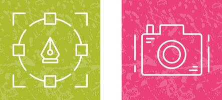Camera and vector Icon