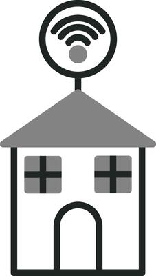 Smart House Vector Icon