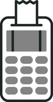 Pos Terminal Vector Icon