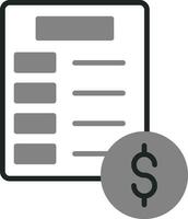 Invoice Vector Icon