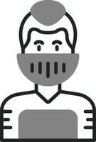 Cyborg Vector Icon