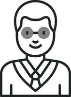 Professor Vector Icon