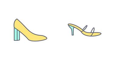 Heels and Stylish Icon vector