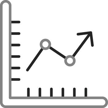 Graph Vector Icon