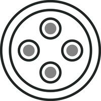 Plasmodium Falciparum Vector Icon