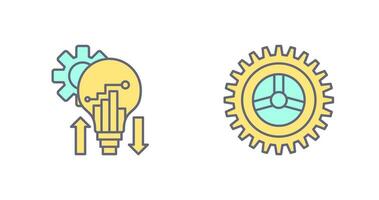 Analysis and Setting Icon vector