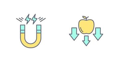 Energy and Gravity Icon vector