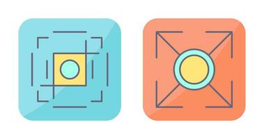 crop and expand Icon vector