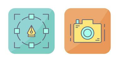 Camera and vector Icon