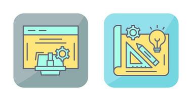 Expense and Develoment Icon vector