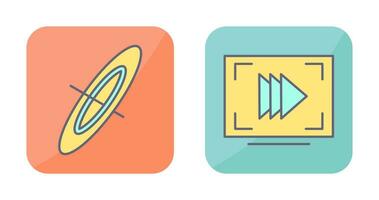 Black Hole and Slow Motion Icon vector
