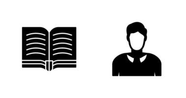 Book and Judge Icon vector