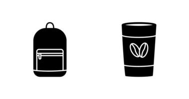 Blueprint and loan Icon vector