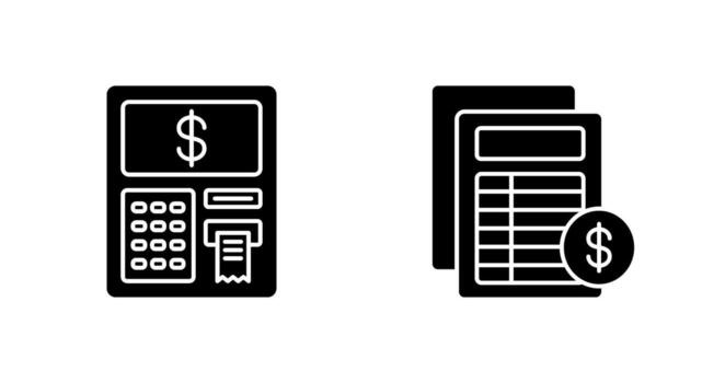 Cloud Database and Hacker Icon vector