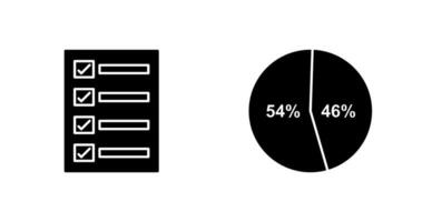 Wishlist and Stock Icon vector