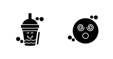 Drink and Dizzy Icon vector