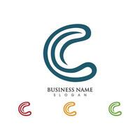 C Letter Logo Template vector