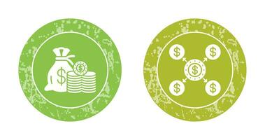 Saving and Distribution Icon vector