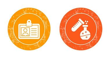 Identity and Lab Icon vector