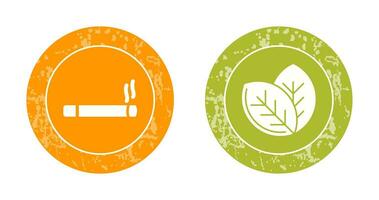 Smoking and Tobaccon Icon vector