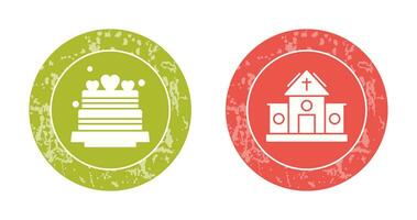 Wedding and Church Icon vector