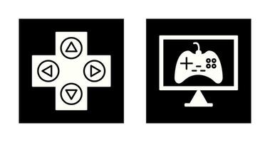 juego de azar controlar y en línea juegos icono vector