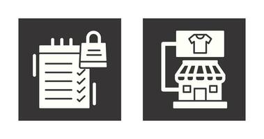 Shopping and Store Icon vector