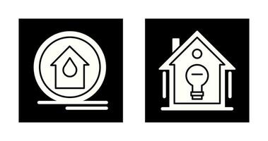 Fire Alarm and Home Automation Icon vector