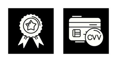 Badge and Code Icon vector