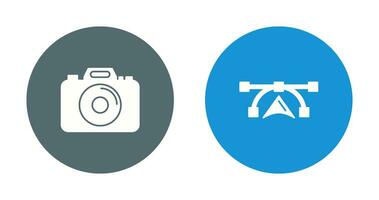 Camera and Vectors Icon