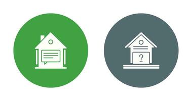 Message and Unknown Icon vector
