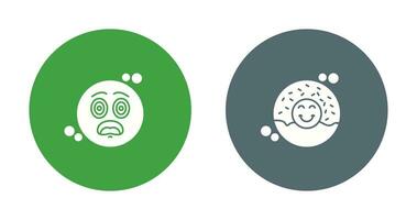 Dazed and Donut Icon vector