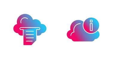 File and Information Icon vector