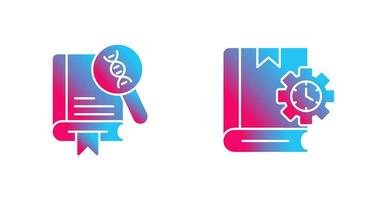 Genetics and Duration Icon vector