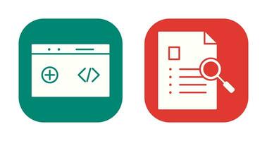 clean code and case study Icon vector