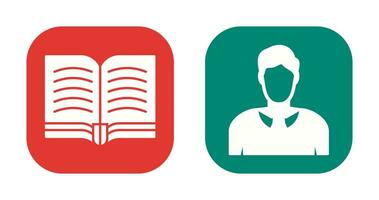 Book and Judge Icon vector