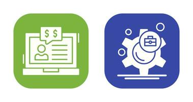 Employee Benefits and Employment Icon vector