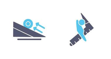 Force and Caliper Icon vector