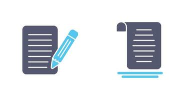 checklist and document  Icon vector