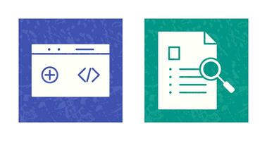 clean code and case study Icon vector