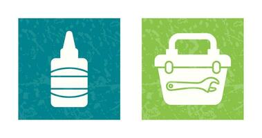 Glue and construction Icon vector