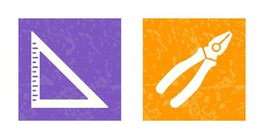 Set Sequare Icon vector