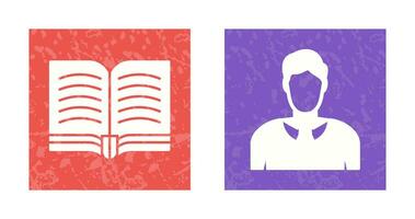 Book and Judge Icon vector