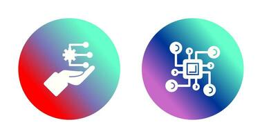 Plannng and Connection Icon vector